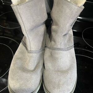 Sorel Gray Winter & Rain Boots